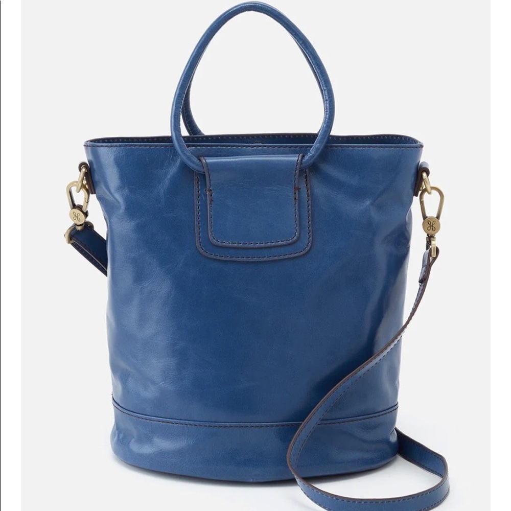 Hobo Sheila Bucket Bag Atlantis Blue NWT